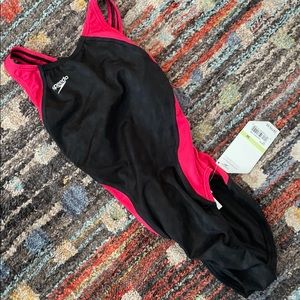 NWT Super RARE Speedo Fastkin FSII FS2 pink/blk 30